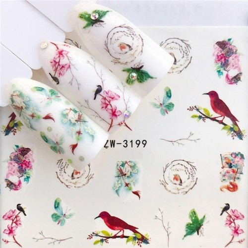 Nail art decalcomanie - art, acqua