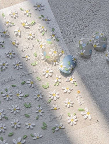 Adesivi nail art - nail, fiore