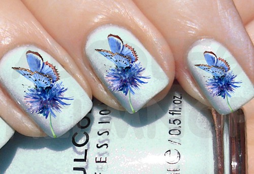 60x water decals farfalla - decals,