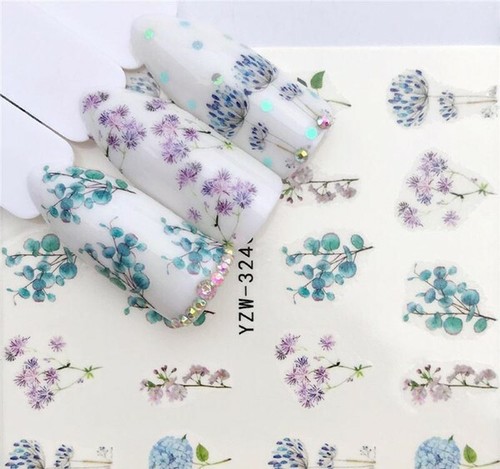 Nail art decalcomanie acqua - decalcomanie,