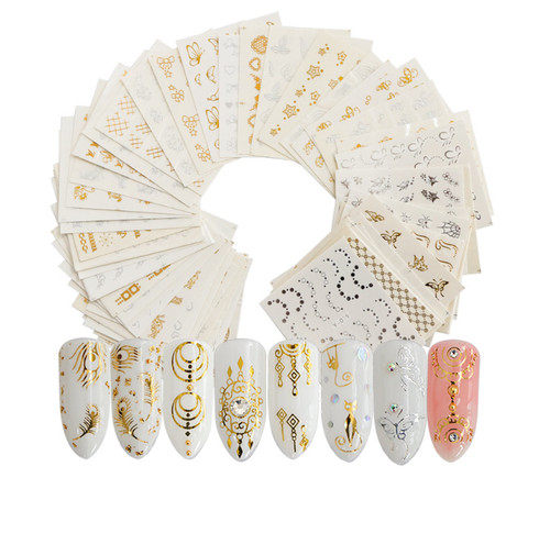 Fogli adesivi nail - fogli,
