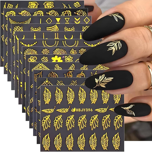 Fogli adesivi nail art - 12,