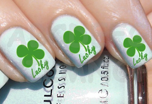 60x water decals quadrifoglio - decals,