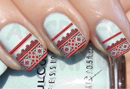 60x water decals pizzo inverno - water,