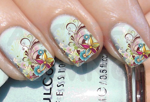 60x water decals - water, composizione