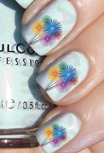 60x water decals - 60x, fuochi