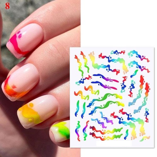 Adesivi nail art decalcomanie - nail,