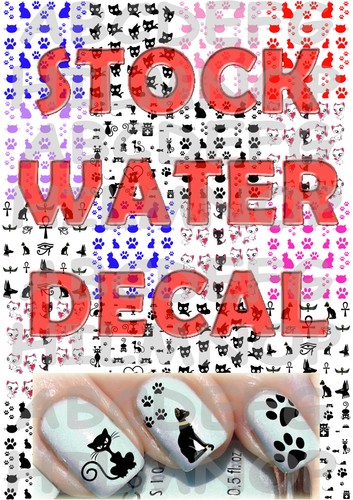 Stock water decals - stock, gatti