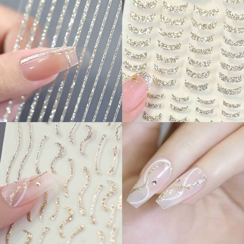 Adesivi nail art - nail, glitter
