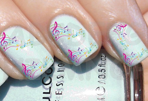 60x water decals - decals, pentagramma