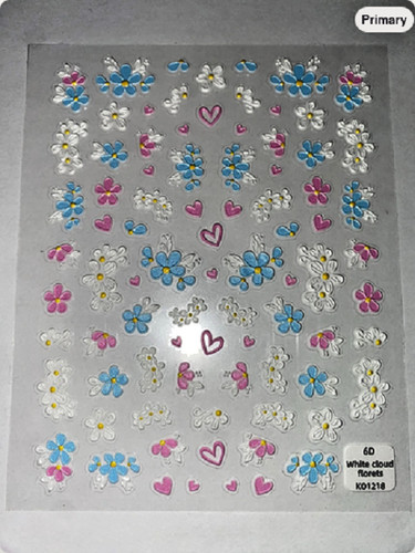 Adesivi nail art decalcomanie - adesivi,