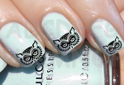 60x water decals gufo tribale - decals,