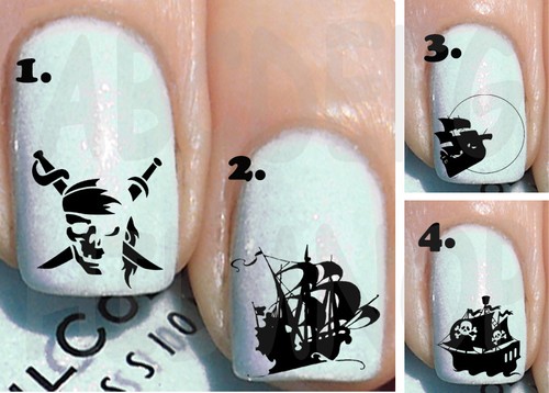 60x water decals nave pirata - nave,